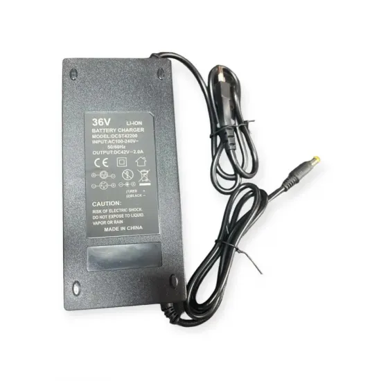 Зарядний пристрій для Li-ion 36-42V 2A,, штекер: 5,5 / 2,5, для самокатів