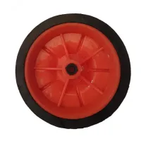 Колесо на тачку, пластик, червоний