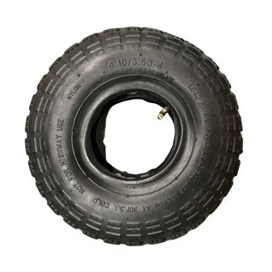 Шина с камерой для садового тачка 4.10/3.50-4