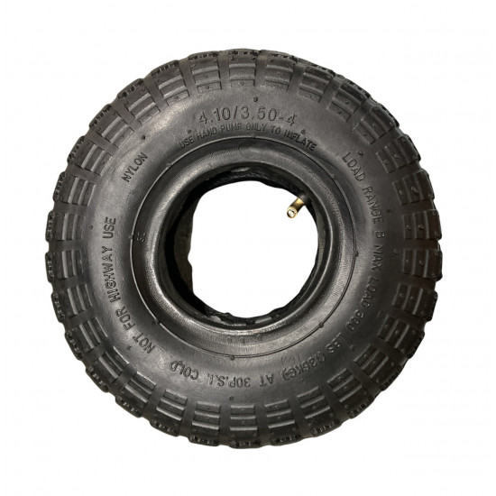 Шина с камерой для садового тачка 4.10/3.50-4