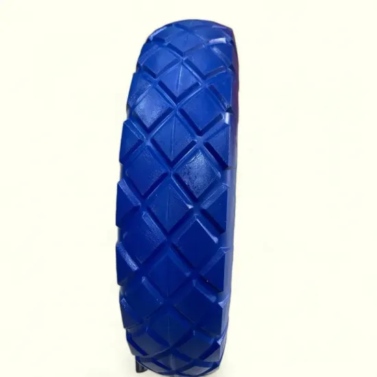 Колесо на садову тачку (лита, піна) 4.80/4.00-8 під вісь Ø 20 мм, непробивне
