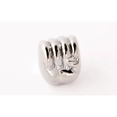 Колпачок ниппеля AV, кулак серебро, шт.