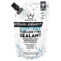 Герметик безкамерний Peaty\'s Holeshot BioFibre Tubeless Tyre Sealant, 120ml