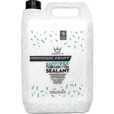 Герметик безкамерный Peaty's Holeshot BioFibre Tubeless Tyre Sealant, 25L