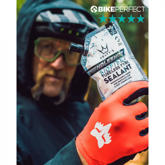 Герметик безкамерний Peaty's Holeshot BioFibre Tubeless Tyre Sealant, 1L
