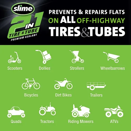 Герметик для бескамерок Slime 2-in-1 Premium, 473мл