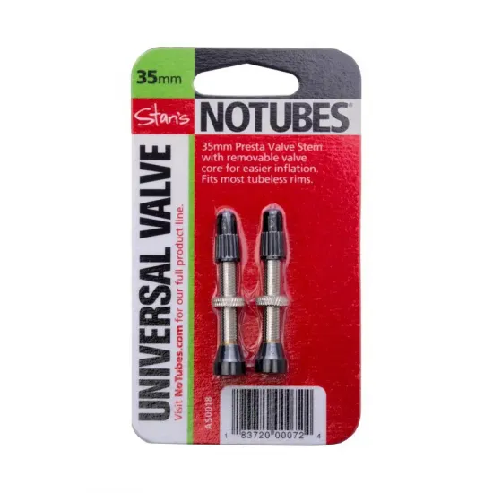 Безкамерний ніпель Stan's Notubes універсальний преста 35мм (пара)