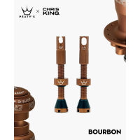 Ніпелі Peaty\'s x Chris King Tubeless Valves, 42mm, Bourbon, PTV2-42-BRB-12