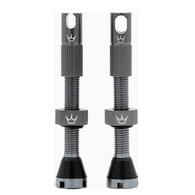 Ніпелі Peaty\'s x Chris King Tubeless Valves, 42mm, Slate