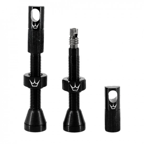 Ніпелі Peaty's x Chris King Tubeless Valves, 60mm, Black