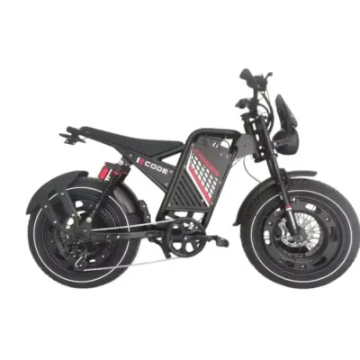 Електровелосипед Crosser E-CODE 48V 1000W 20Ah Li-ion фет-байк 20x4.0 2025 CR48100020