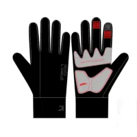 Рукавички Green Cycle Windy з закритими пальцями, міжсезонні, S, чорний