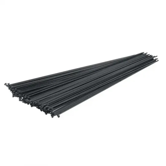 Спиця 280мм 14G Pillar PSR Standard, матеріал неірж. сталь Sandvic Т302+ чорна (72шт в упаковці)