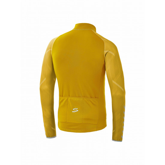 Джерсі Spiuk Top Ten довг рукав утеплене чоловіче жовте М