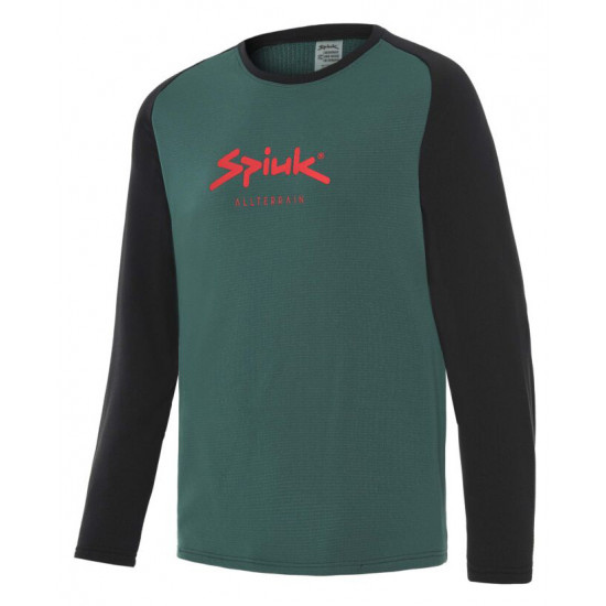 Джерсі Spiuk All Terrain довг рукав чоловіче зелене S