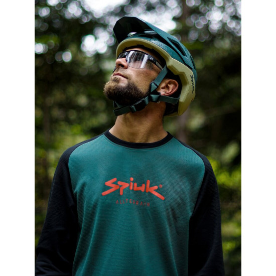 Джерсі Spiuk All Terrain довг рукав чоловіче зелене S