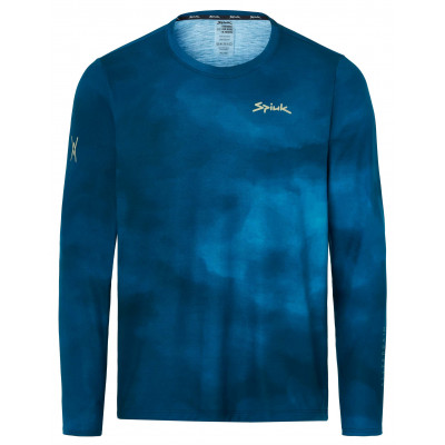 Джерсі MTB Spiuk All Terrain дов рукав чоловіче синє з градієнтом XXL