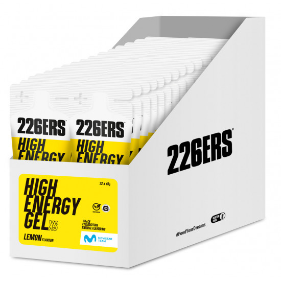 Гель 226ERS High Energy XS 30г вуглеводів лимон 45г 32шт/уп