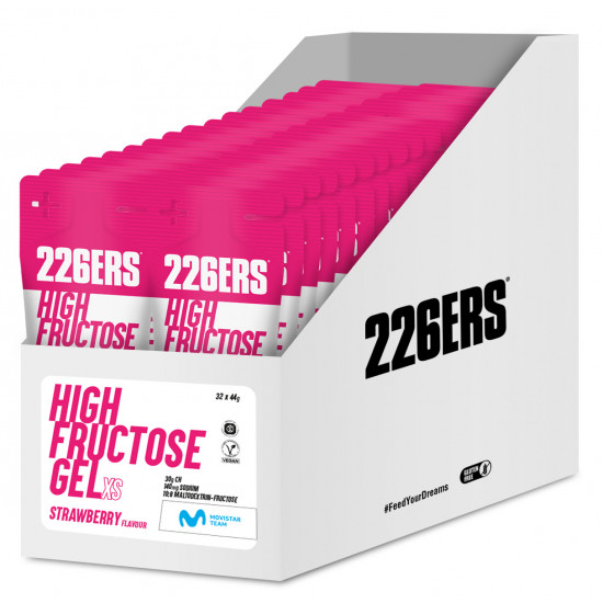 Гель 226ERS High Fructose XS 30г вуглеводів Полуниця 44г 32шт/уп
