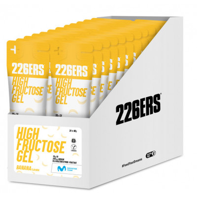 Гель 226ERS High Fructose 55г вуглеводів банан 80г 24шт/уп 1920г Гель 226ERS High Fructose 55г вуглеводів банан 80г 24шт/уп 1920г