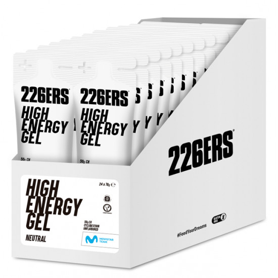 Гель 226ERS High Energy 50г вуглеводів нейтральний 76г 24шт/уп 1824г