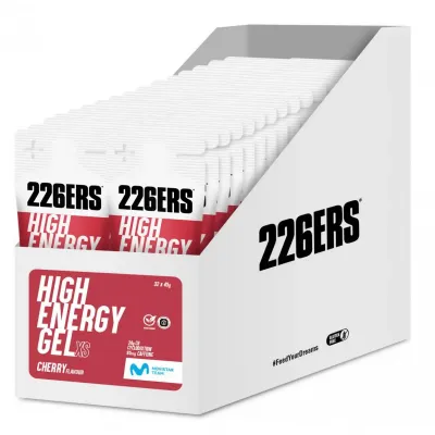 Гель 226ERS High Energy XS 30г вуглеводів 95мг кофеїну вишня 45г 32шт/уп