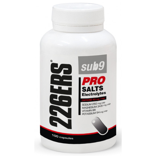 Сольові таблетки 226ERS Sub9 Pro Electrolytes з кофеїном 100капсул/уп