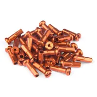 Ніпелі FireEye ALU 7075 2/14мм алюміній 38 шт помаранчевий