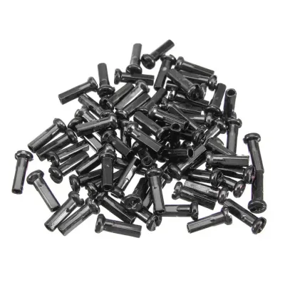 Ниппель Pillar PB 14, 14G, 16мм латунный черный (72шт в упаковке)