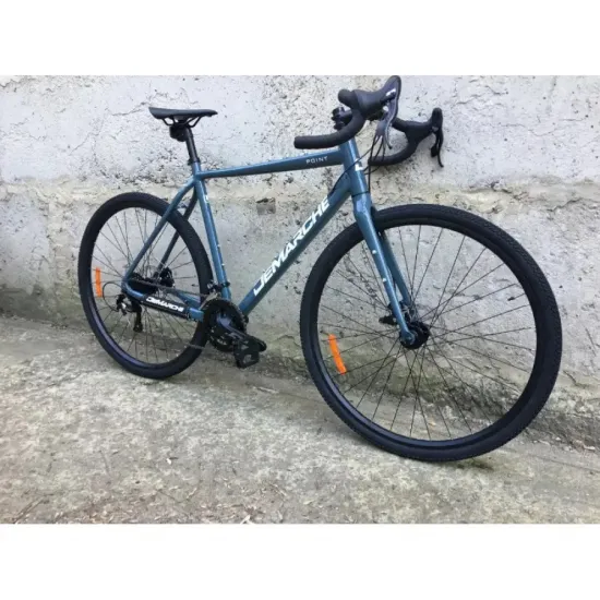 Велосипед гравійний DeMarshe 28*700С POINT Ltwoo (2*9) S сірий глянець