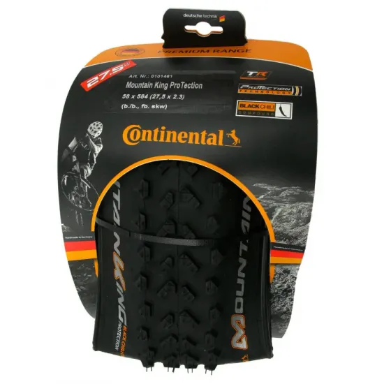 Покришка Continental Mountain King  2.3, 29"x2.30, 58-622, Foldable, PureGrip, ShieldWall System,  845гр., черний 150294