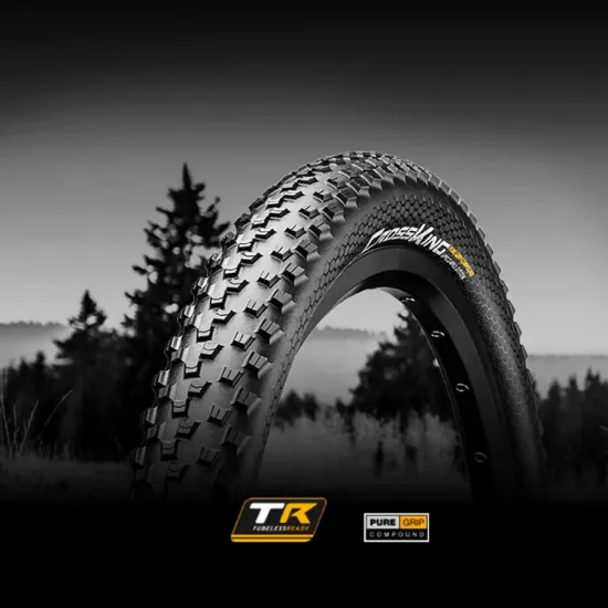 Покришка безкамерна Continental Cross King ShieldWall, 29 x 2.20, чорна, складна, skin 150295 Покришка безкамерна Continental Cross King ShieldWall, 29 x 2.20, чорна, складна, skin 150295