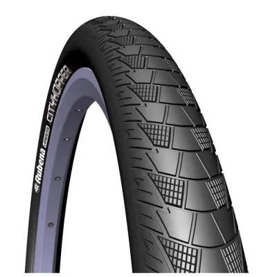 Покришка 28x2.00 (52x622) MITAS (RUBENA) CITYHOPPER V99 Classic чорна Покришка 28x2.00 (52x622) MITAS (RUBENA) CITYHOPPER V99 Classic чорна