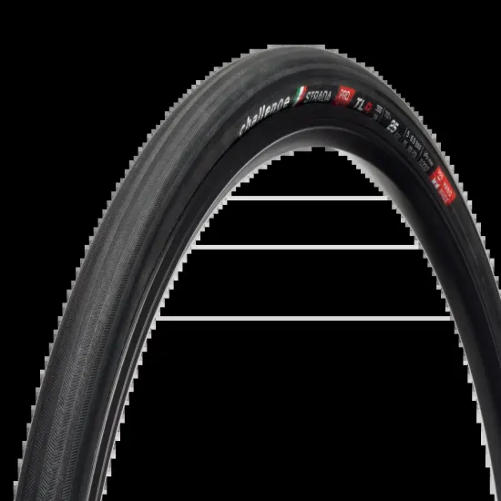 Покрышка Strada PRO H-TLR Challenge, 700x25 Black Handmade 300TPI
