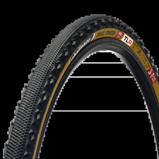 Покришка Gravel Grinder PRO H-TLR Challenge, 700x36 Black/Tan Handmade 260TPI Покришка Gravel Grinder PRO H-TLR Challenge, 700x36 Black/Tan Handmade 260TPI