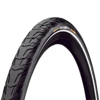 Шина Continental Ride City, 28" | 700 x 32C | 28 x 1 1/4 x 1 3/4, черная, не складная, светоотражающая Шина Continental Ride City, 28" | 700 x 32C | 28 x 1 1/4 x 1 3/4, черная, не складная, светоотражающая
