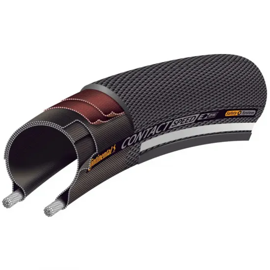 Покришка Continental Contact Speed, 28" | 700 x 28C | 28 x 1 5/8 x 1 1/8, чорна, не складна, skin 101402 Покришка Continental Contact Speed, 28" | 700 x 28C | 28 x 1 5/8 x 1 1/8, чорна, не складна, skin 101402