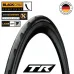Бескамерная шина Continental Grand Prix 5000S черная, складная BlackChili, Active Comfort Technolog