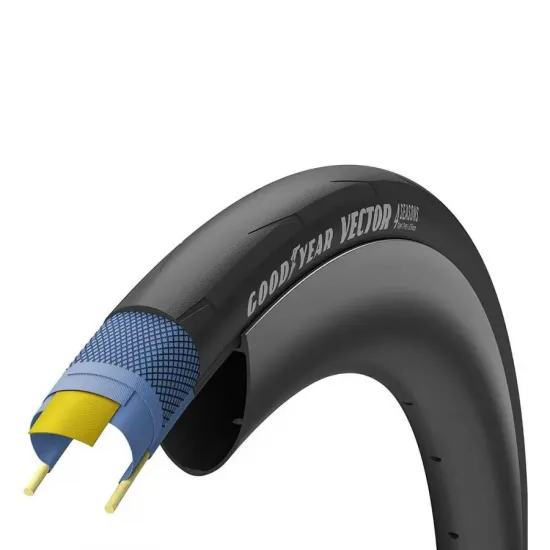 Шина 700x32 (32-622) GoodYear VECTOR 4Seasons Tubeless Complete, Black