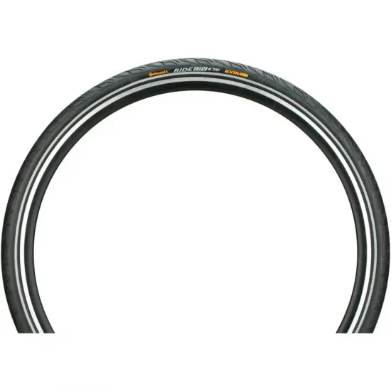 Покришка Continental Ride City,28" | 700 x 35C | 28 x 1 3/8 x 1 5/8, чорна, не складна, світловідбив 101554 Покришка Continental Ride City,28" | 700 x 35C | 28 x 1 3/8 x 1 5/8, чорна, не складна, світловідбив 101554