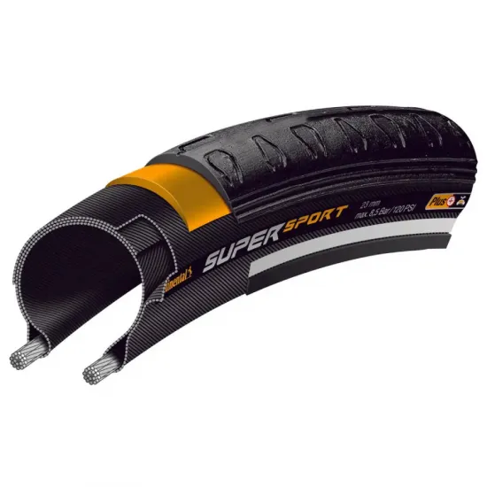 Покришка Continental Super Sport Plus - 28" | 700 x 23C, чорна, не складна