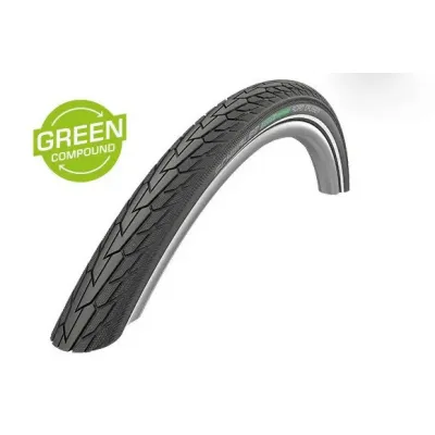 Покришка Schwalbe Road Cruiser 28x1.25. 700x32C (32-622) Active. GREEN. K-Guard TwinSkin B/B