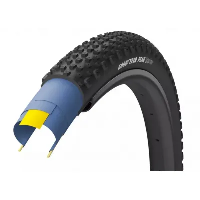 Покришка 700x40 (40-622) GoodYear PEAK tubeless complete, folding, black, 120tpi