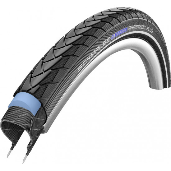 Покрышка 28x1.50 700x38C (40-622) Schwalbe MARATHON PLUS S-Guard Performance B / B + RT HS440 EC, 67EPI 28B