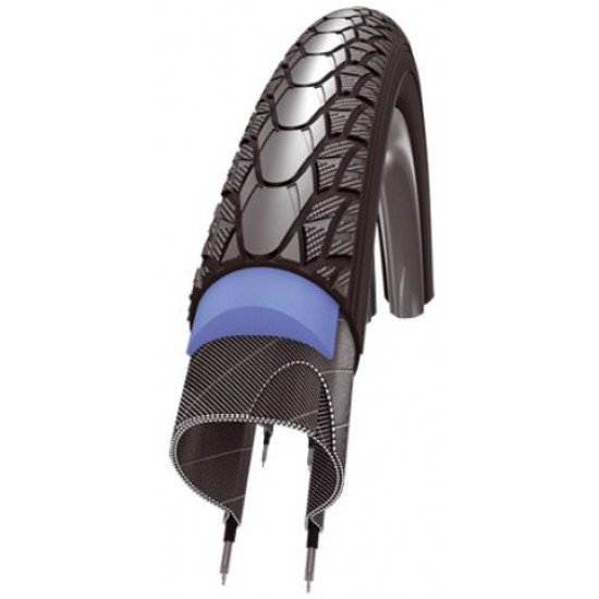Покрышка 28x1.75 (47-622) Schwalbe MARATHON PLUS HS440 SmartGuard B / B + RT EC 67EPI 33B