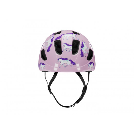 Шолом LAZER Nutz 2.0 KinetiCore, єдинороги, рожевий