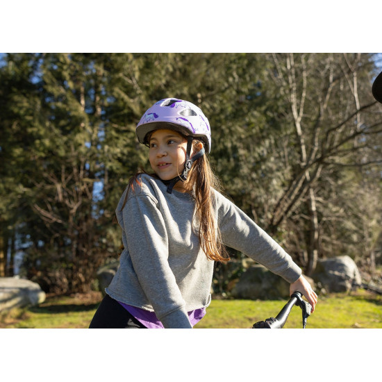 Шолом LAZER Nutz 2.0 KinetiCore, єдинороги, рожевий