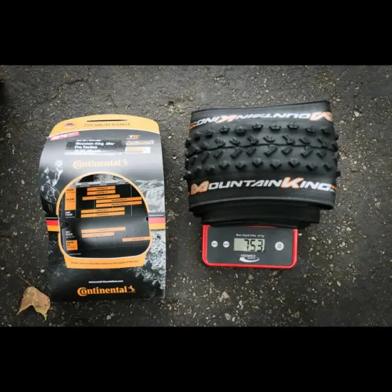 Камера Conti безкамерная Mountain King 27.5 "x2.3, черная, складная, ProTection, Skin 101461