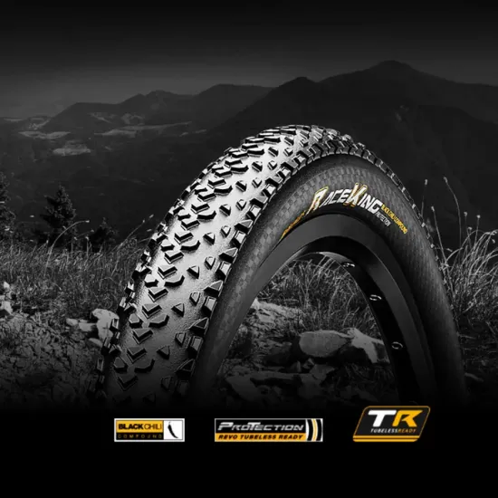 Покришка безкамерна Continental Race King ProTection 27.5" | 27.5 x 2.20 чорна, складна, skin 101467