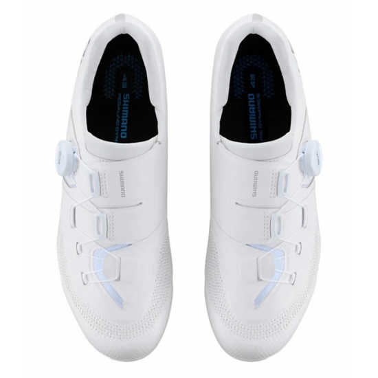 Веловзуття Shimano RC503 з широкою колодкою біле, розм. EU43 Веловзуття Shimano RC503 з широкою колодкою біле, розм. EU43
